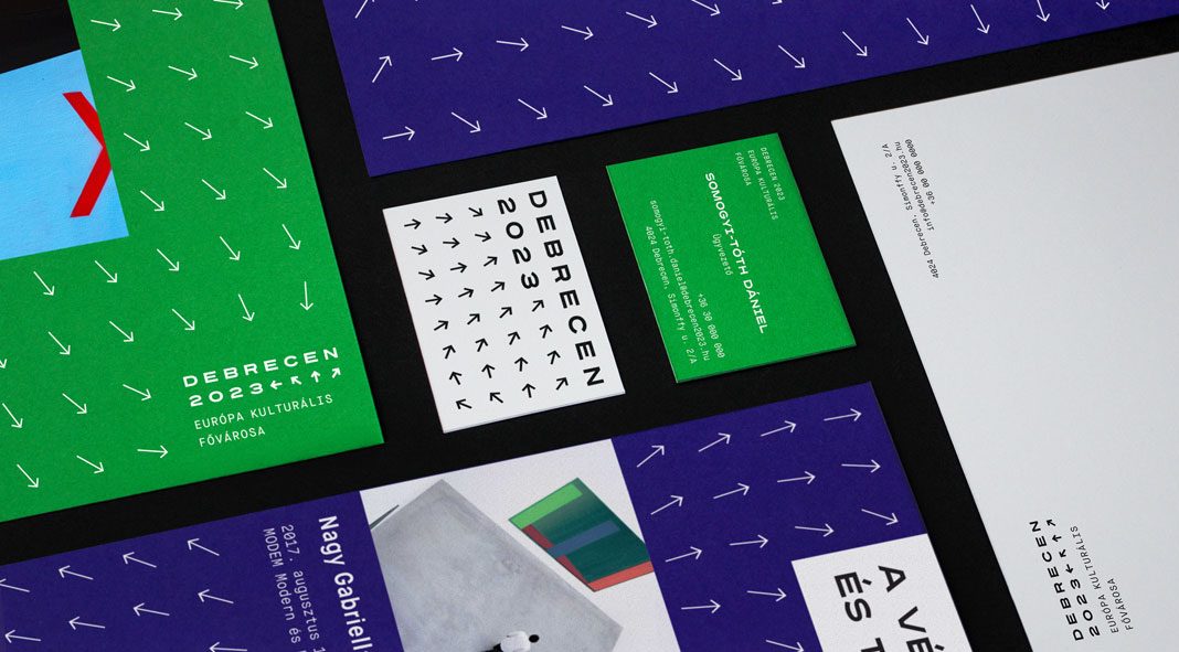 Debrecen 2023 - graphic design by Classmate Studio.