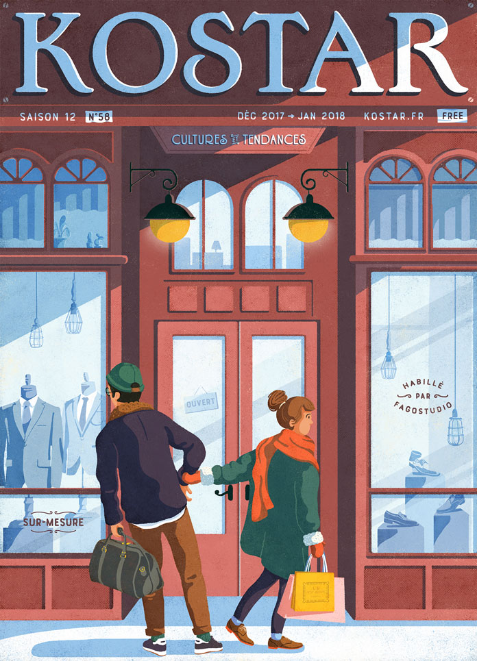 Fago Studio, Kostar Magazine – Winter issue