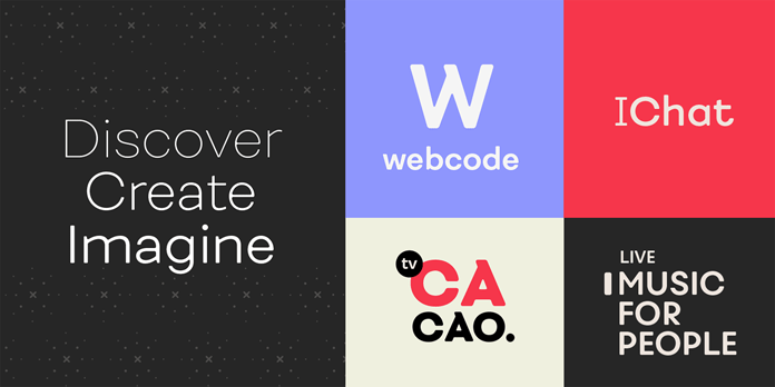 A great choice for branding projects.