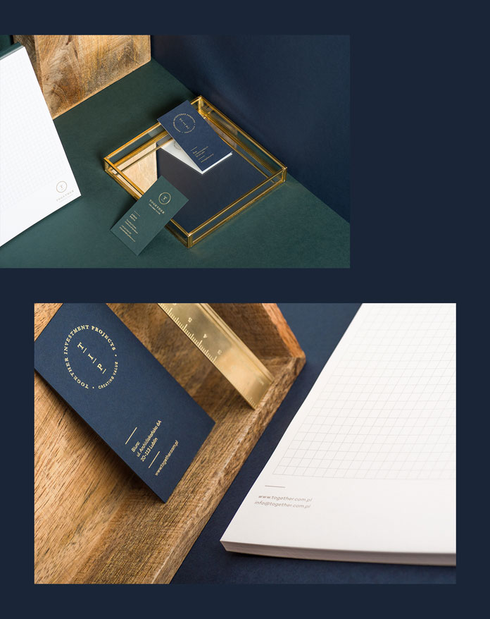 Business cards and stationery. Business cards and stationery.