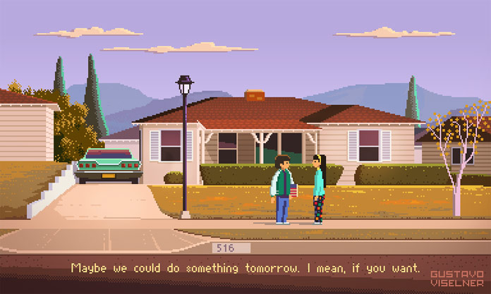 Maybe we could do something tomorrow. I mean, if you want. Maybe we could do something tomorrow. I mean, if you want.