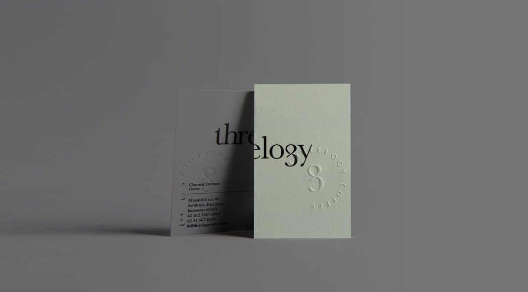 Threelogy graphic design and branding by Sciencewerk