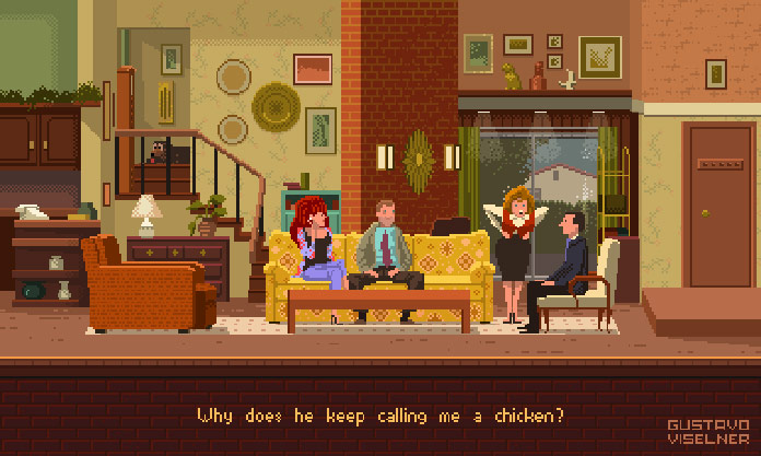 Why does he keep calling me a chicken? Why does he keep calling me a chicken?