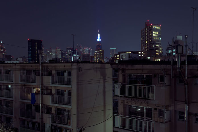 View over the city.