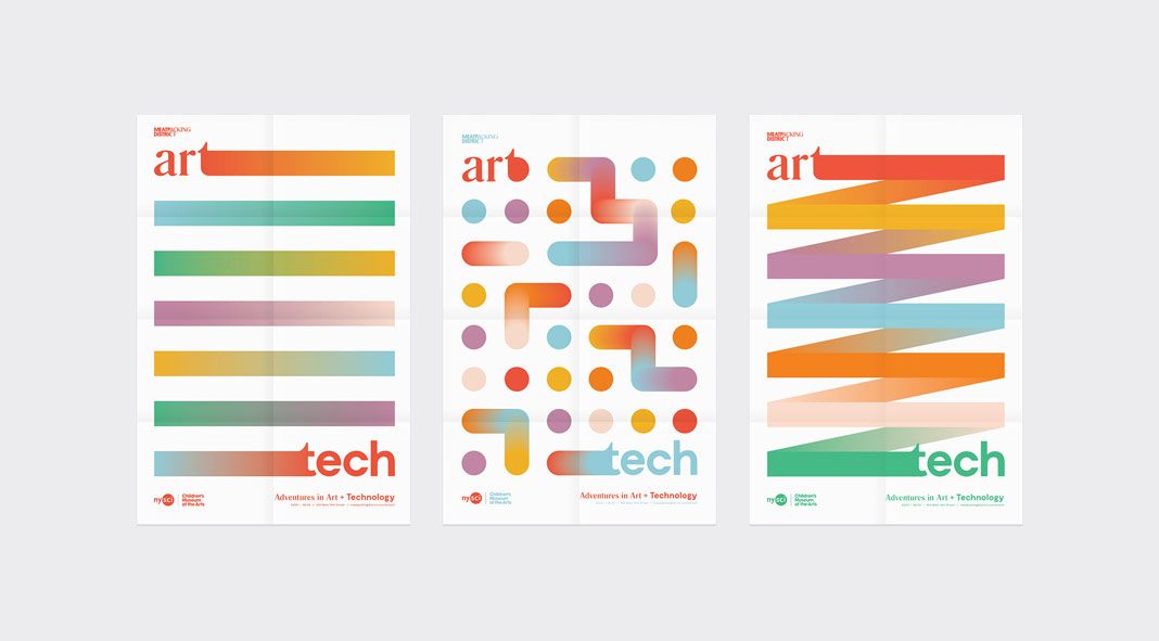 ArTech: Adventures in Art + Technology graphic design and branding by Craig Ward.