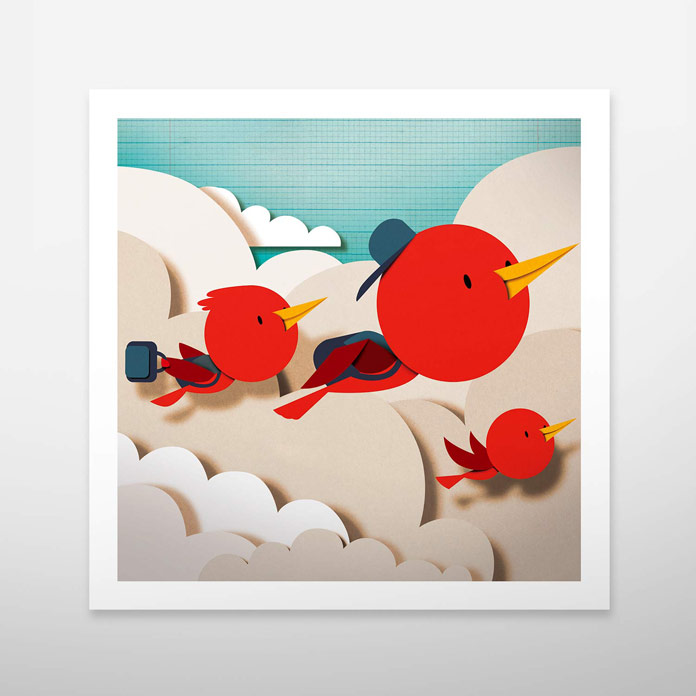 Back to school - high-quality inkjet print for children in the size of 13×13