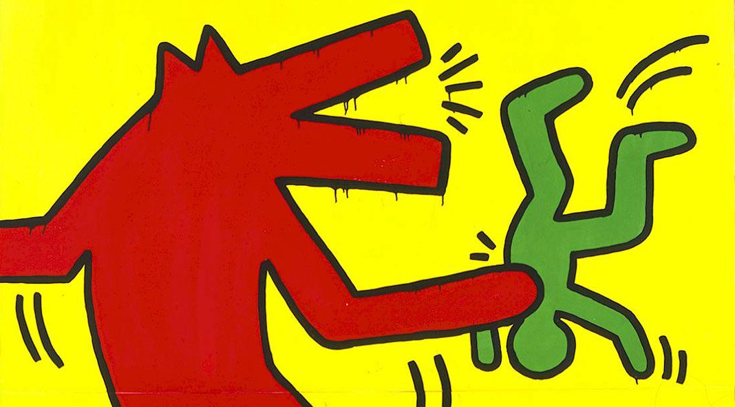 Keith Haring exhibition at Albertina, Wien