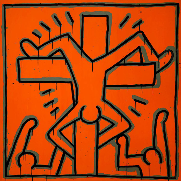 Keith Haring - untitled work from 1984 - © by Keith Haring Foundation Keith Haring - untitled work from 1984 - © by Keith Haring Foundation