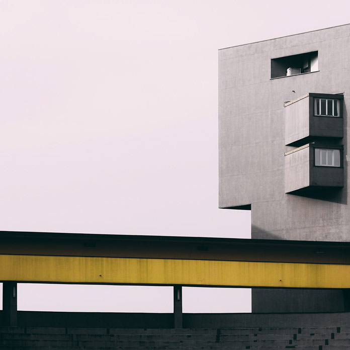 Monolicious II . Gallaratese Quarter . Architects Aldo Rossi and Carlo Aymonino
