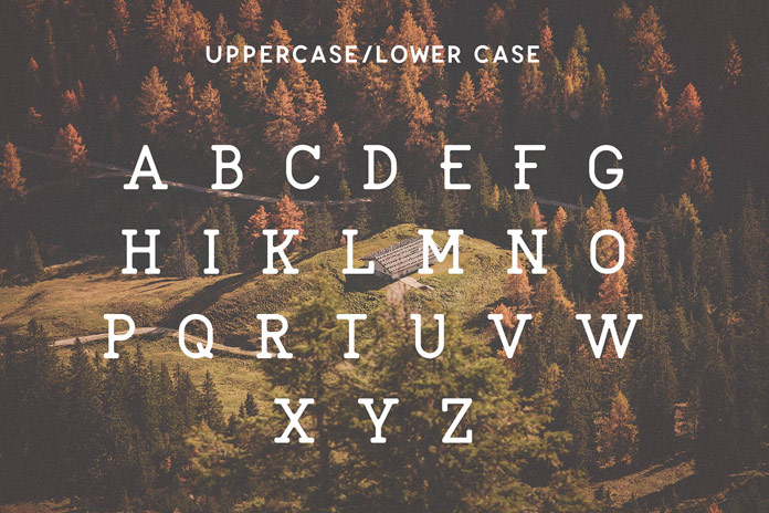 Uppercase characters. Uppercase characters.