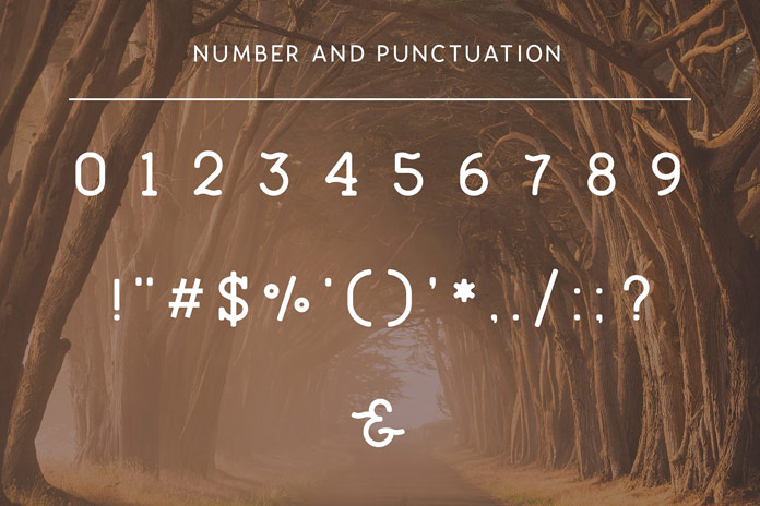 Numbers and punctuation. Numbers and punctuation.