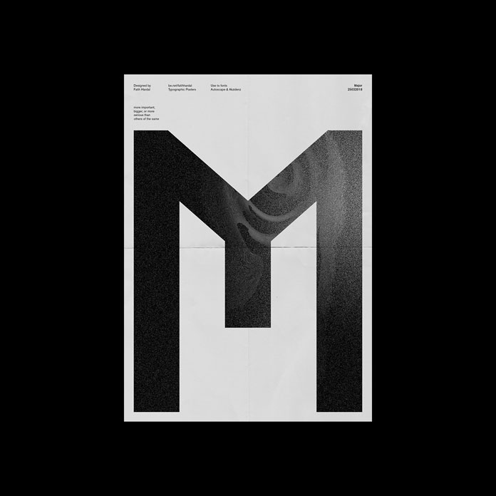 The letter M. The letter M.
