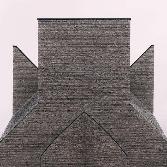 Monolicious II . Centro pastorale Giovanni XIII . Architect Botta Mario
