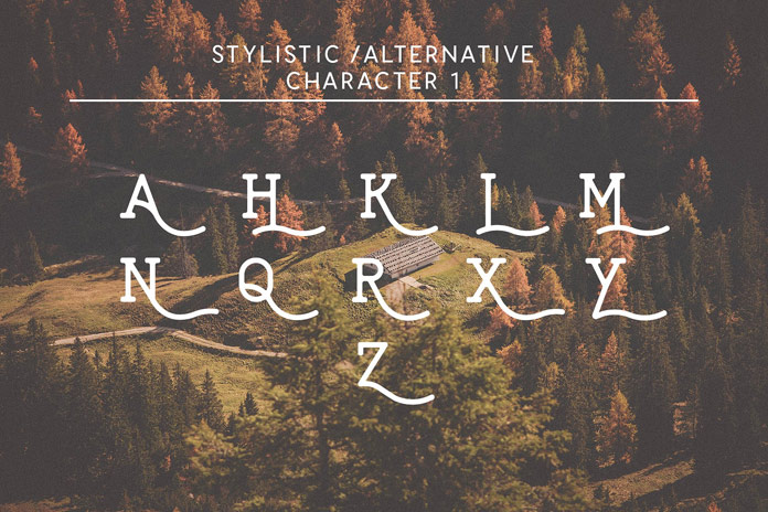 Stylistic alternates set 1. Stylistic alternates set 1.