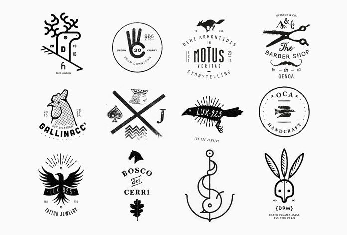 Graphic design with a touch of vintage.