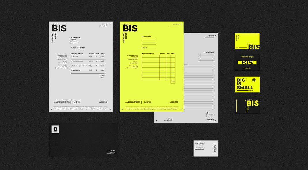 BIS Studio brand identity