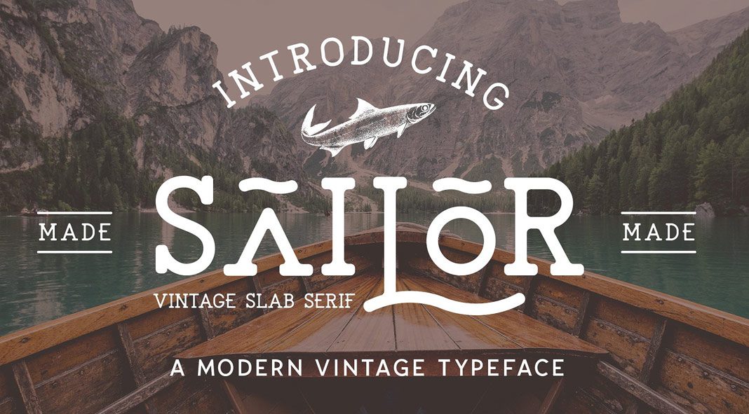 The Sailor Typeface The Sailor Typeface