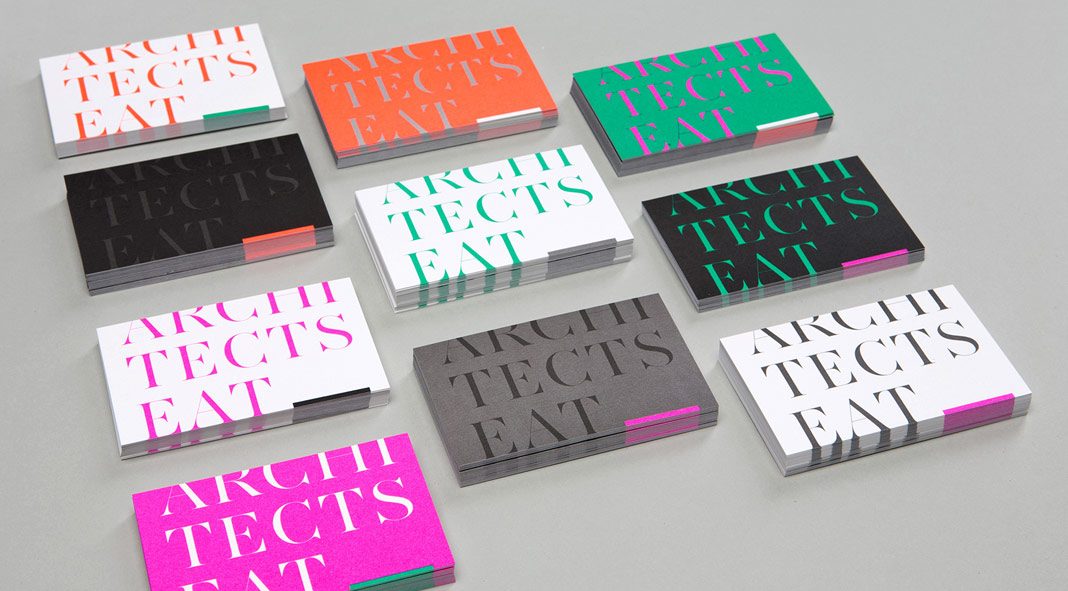 Architects Eat - branding and web design by Hue Studio.