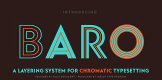 Baro font family from Indian Type Foundry