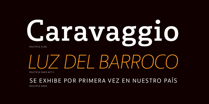 Multiple fonts from Latinotype - text samples