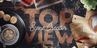 Coffee Top View Scene Creator