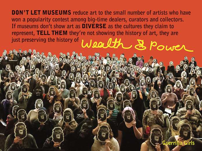 Guerrilla Girls - Wealth Power, 2016