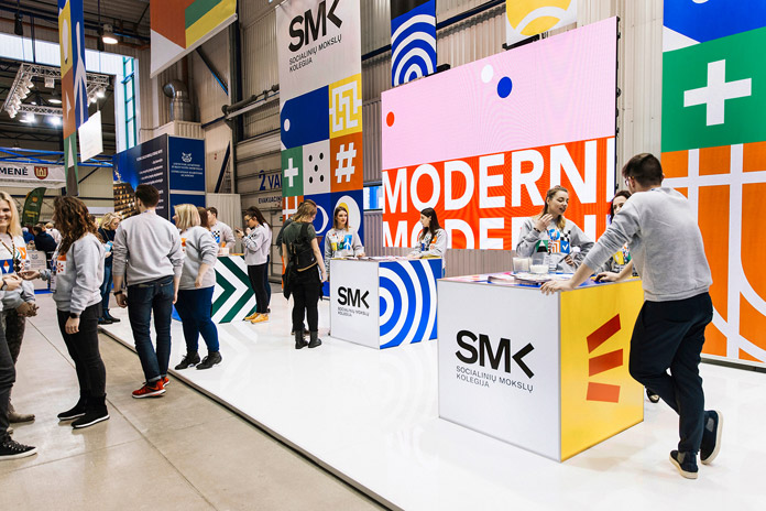 SMK - University of applied social sciences branding by Andstudio.