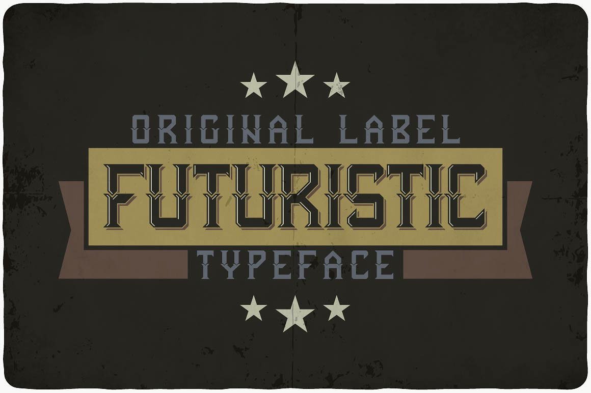 Futuristic font