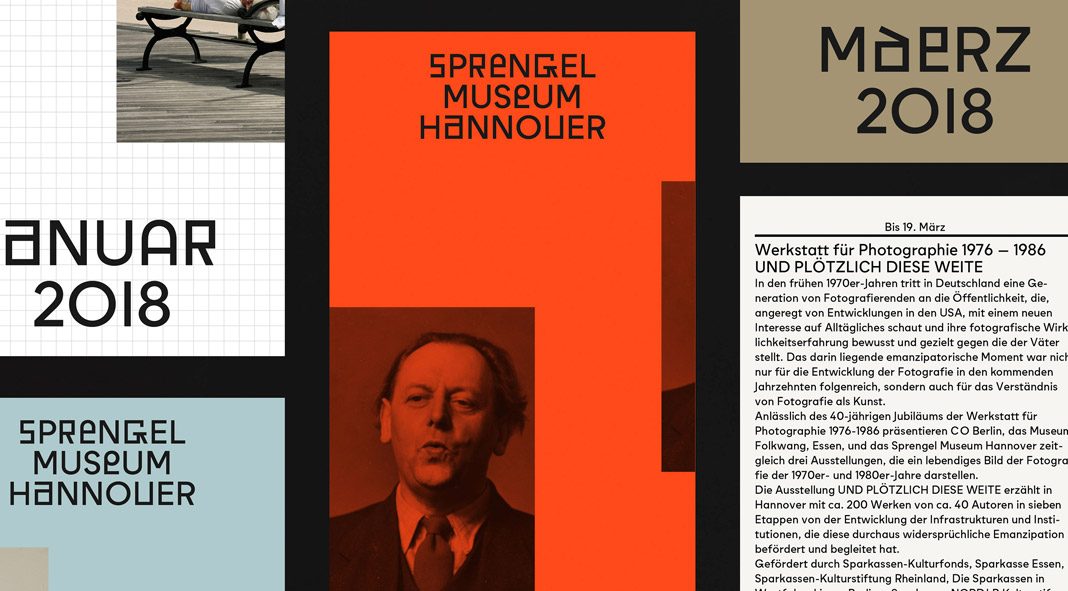 Sprengel Museum - visual identity by Bureau Bordeaux and David Turner