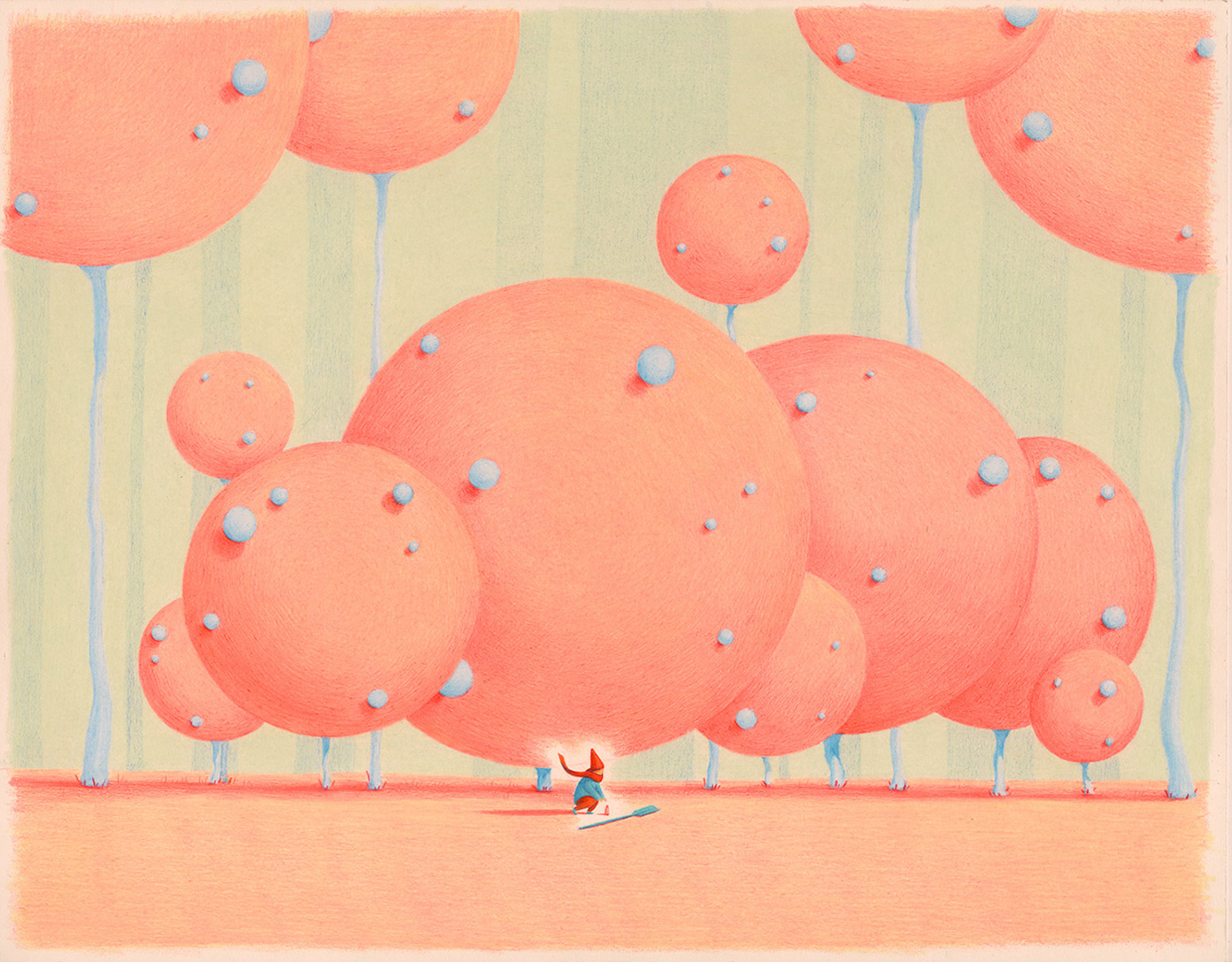The Season Without Color—Children's book illustrations by Wenyi Geng