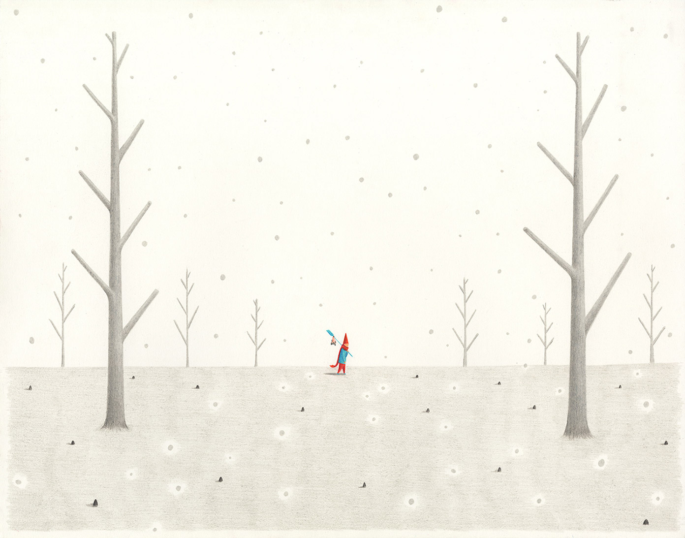 The Season Without Color—Children's book illustrations by Wenyi Geng