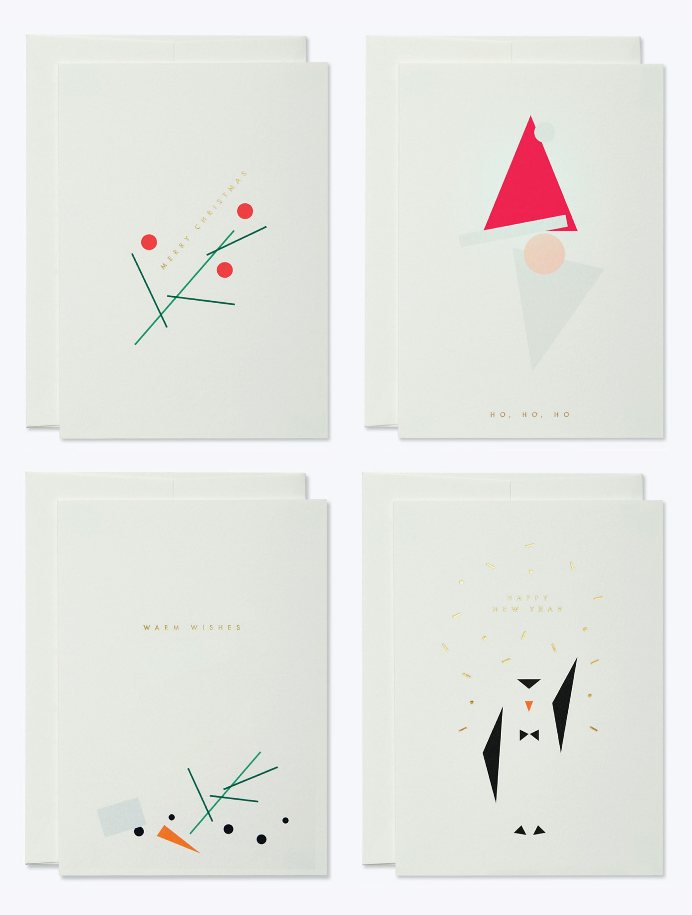 Every motif is based on simple geometric shapes.