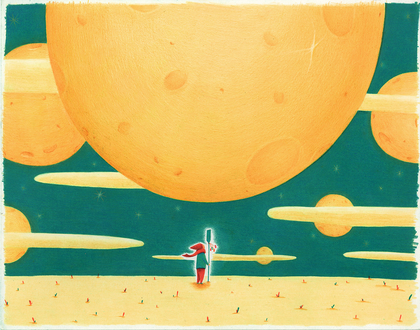 The Season Without Color—Children's book illustrations by Wenyi Geng