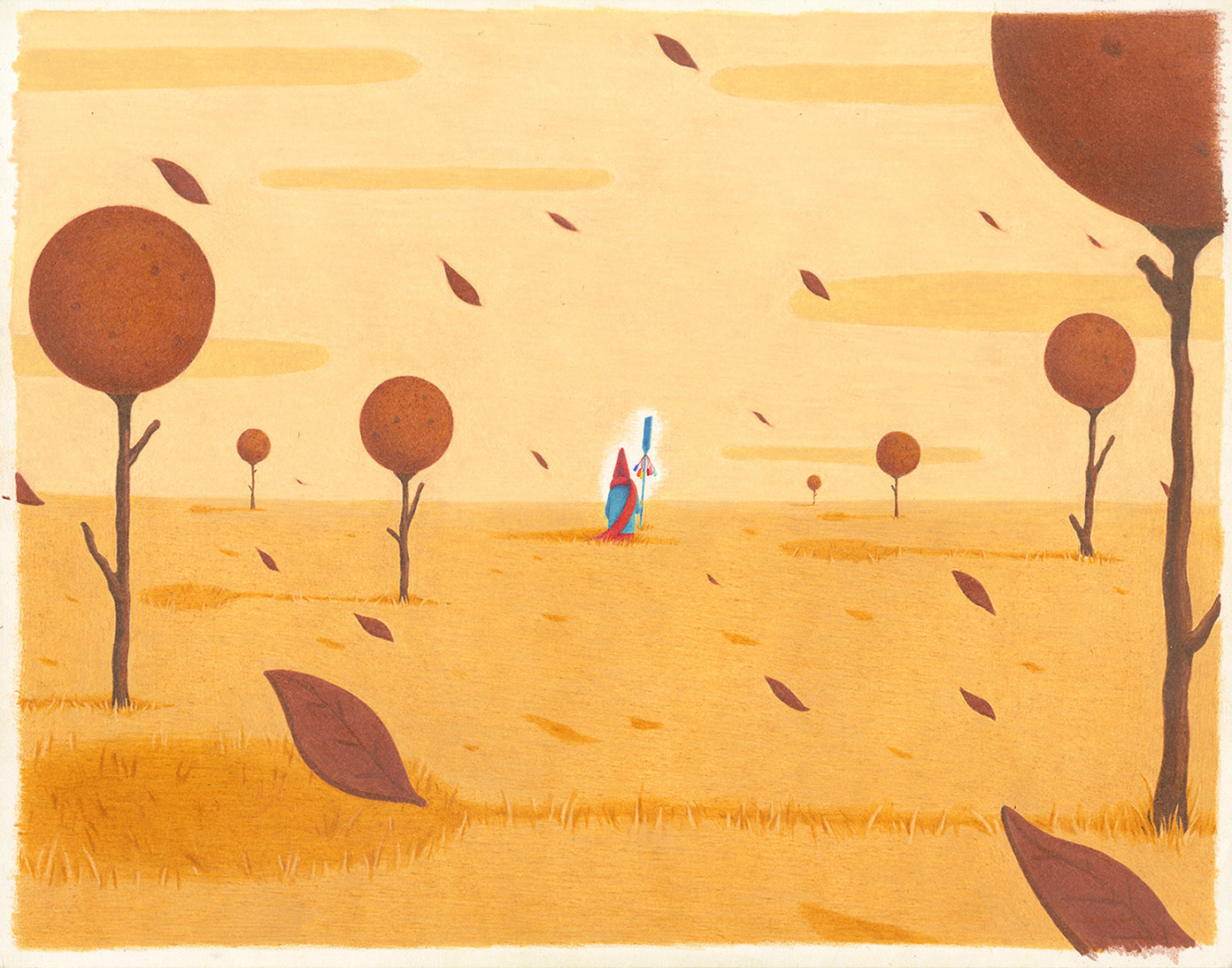The Season Without Color—Children's book illustrations by Wenyi Geng