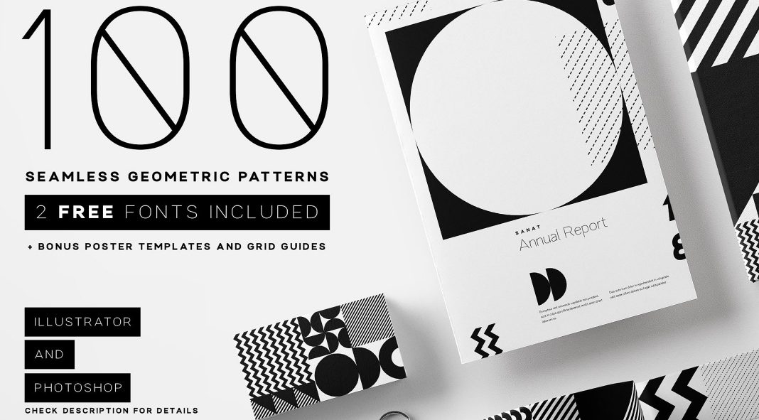 Seamless Geometric Pattern Bundle