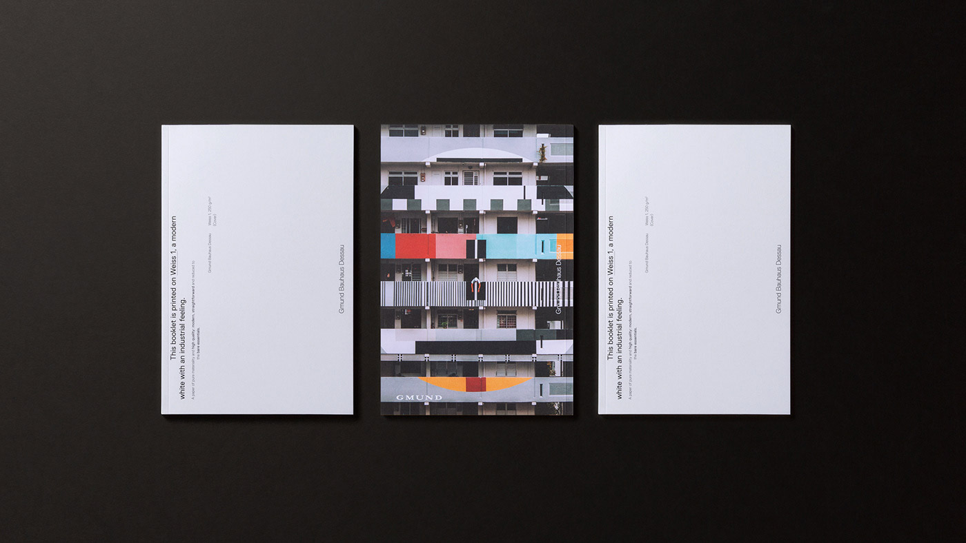 Gmund Bauhaus Swatchbook by Tolleson Design