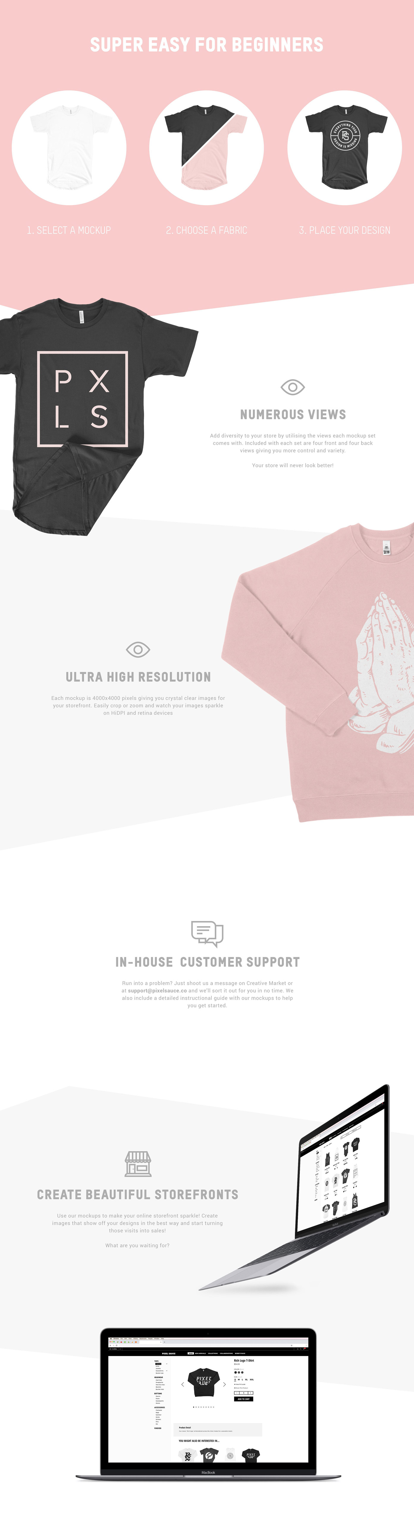 Apparel Mockups Bundle