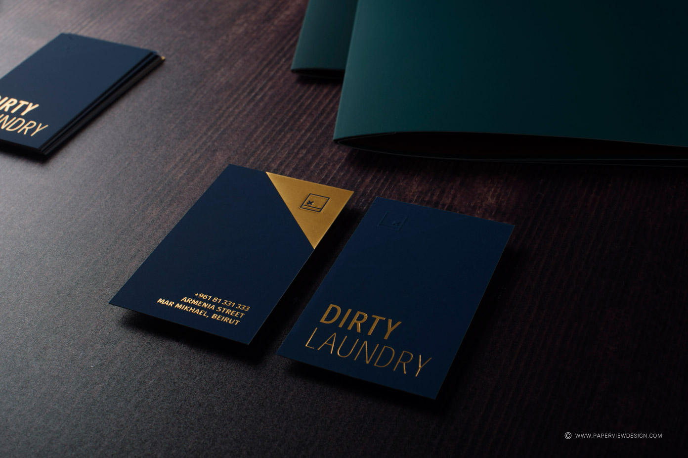 Dirty Laundry branding by PaperView.