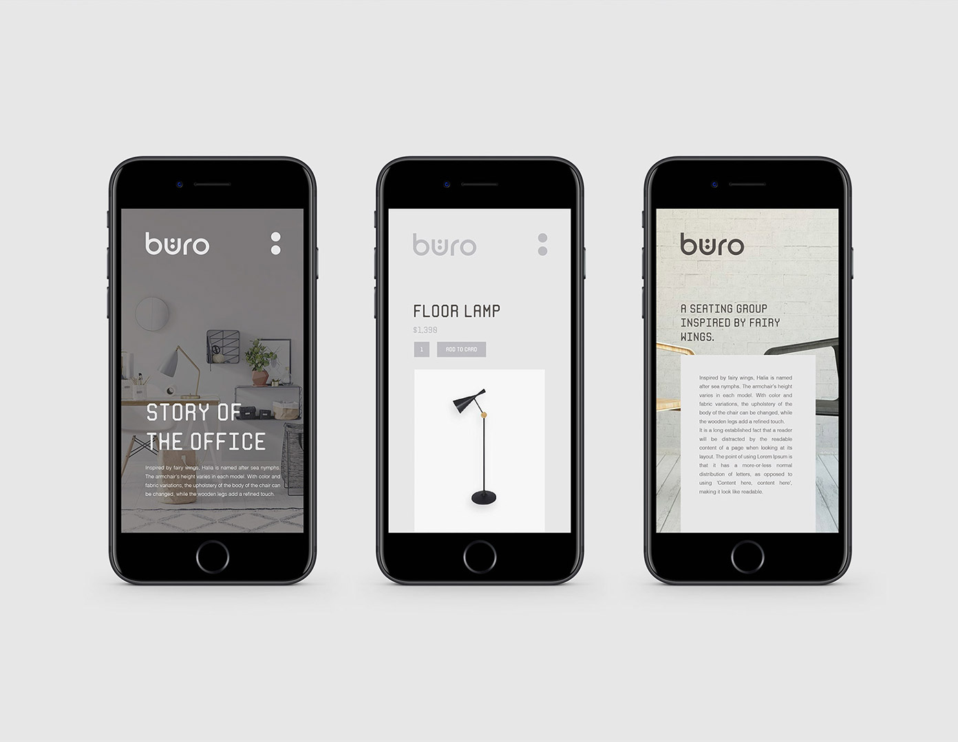 Büro branding by MONAJANS