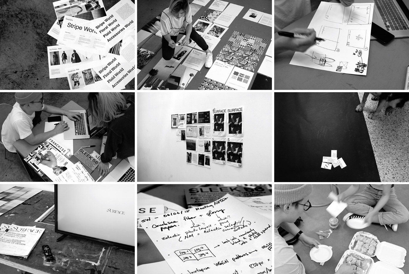 SURFACE Magazine - student project