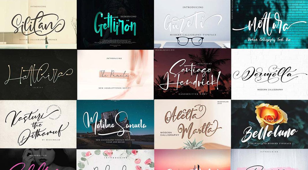 Modern Fonts Bundle from Pixelo