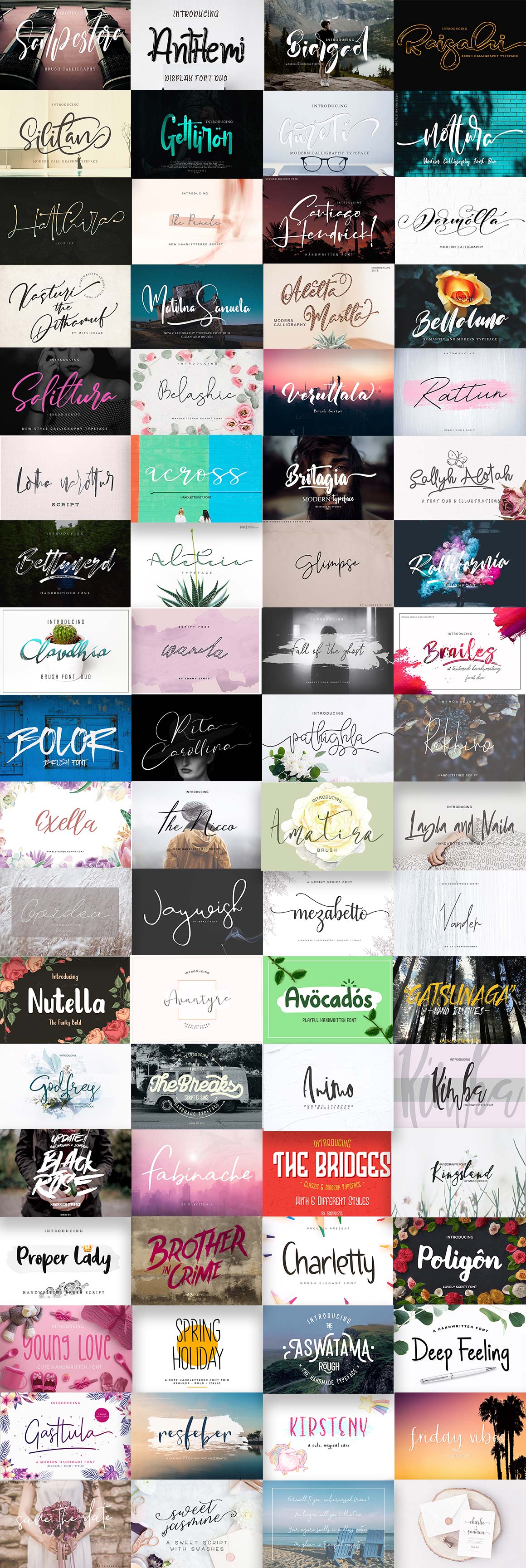 Modern Fonts Bundle from Pixelo Modern Fonts Bundle from Pixelo