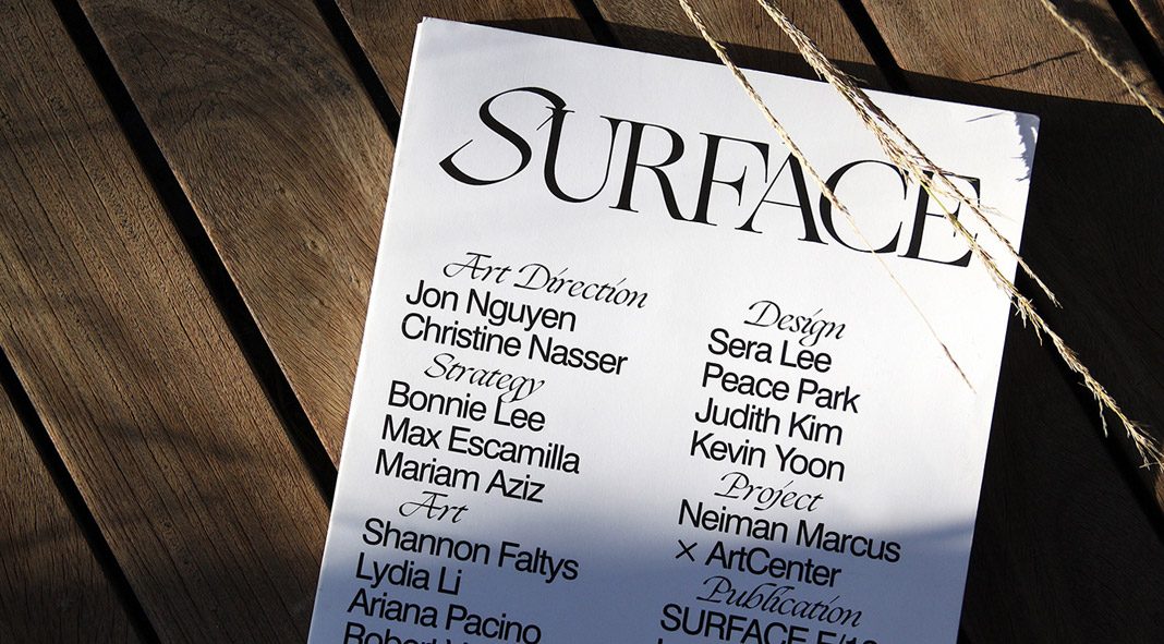 SURFACE Magazine - student project