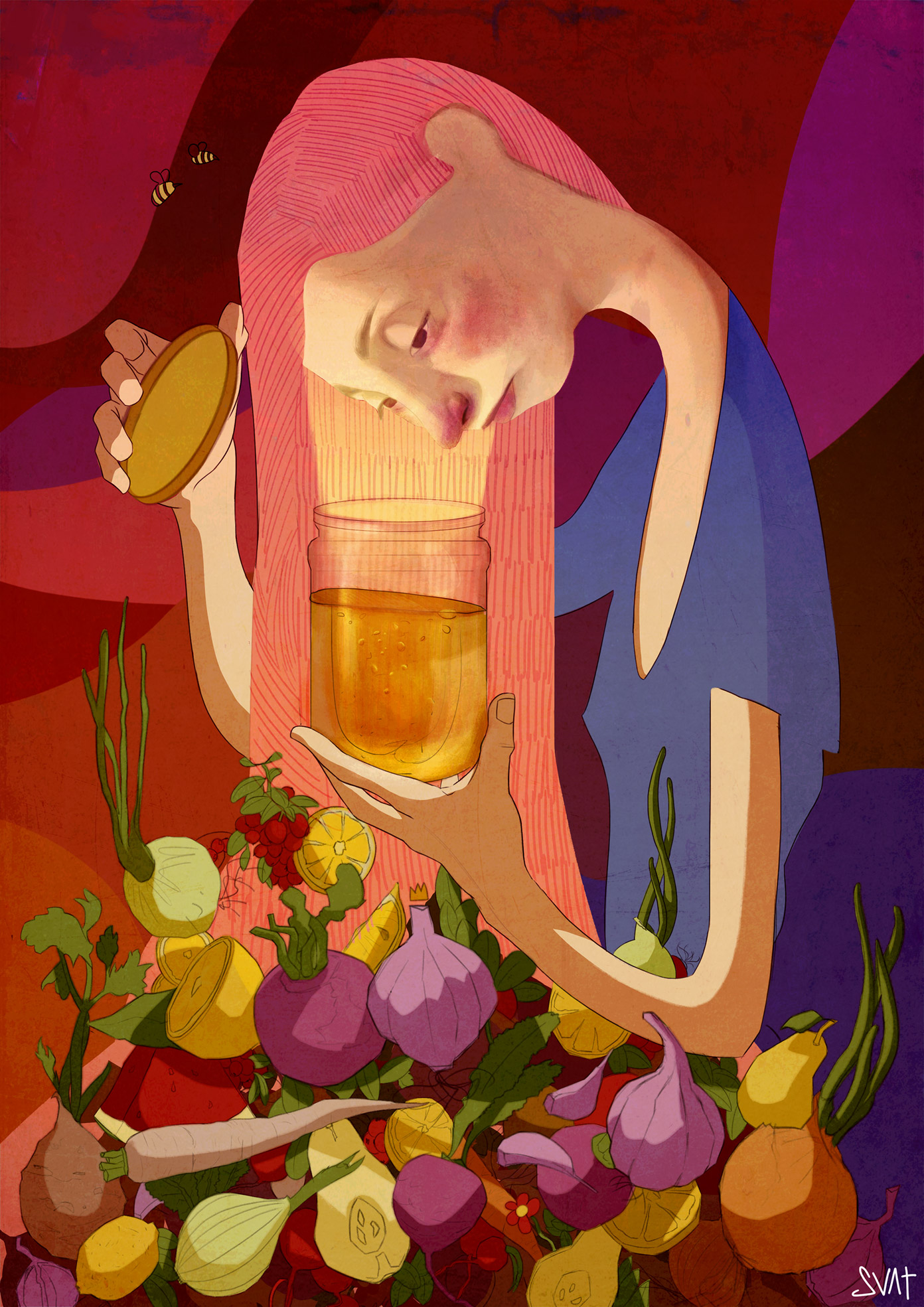 Editorial illustration by Kacper Swat