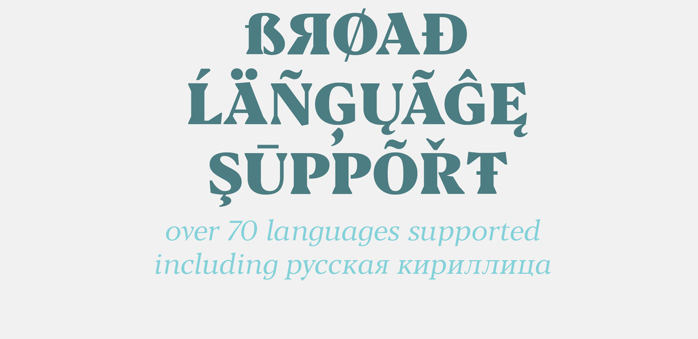 Blacker text family with two free fonts from Zetafonts Type Foundry.