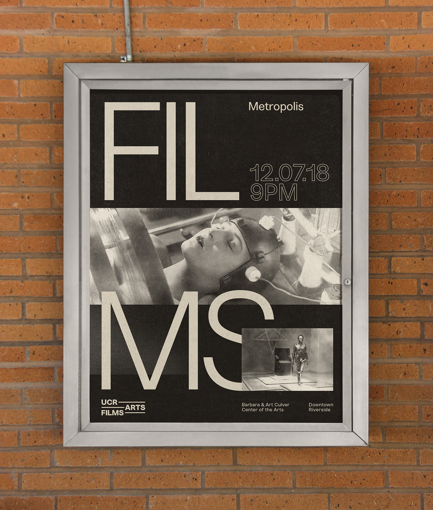 Rebranding by Forth + Back of the visual identity for the art museum and cultural center, UCR ARTS.