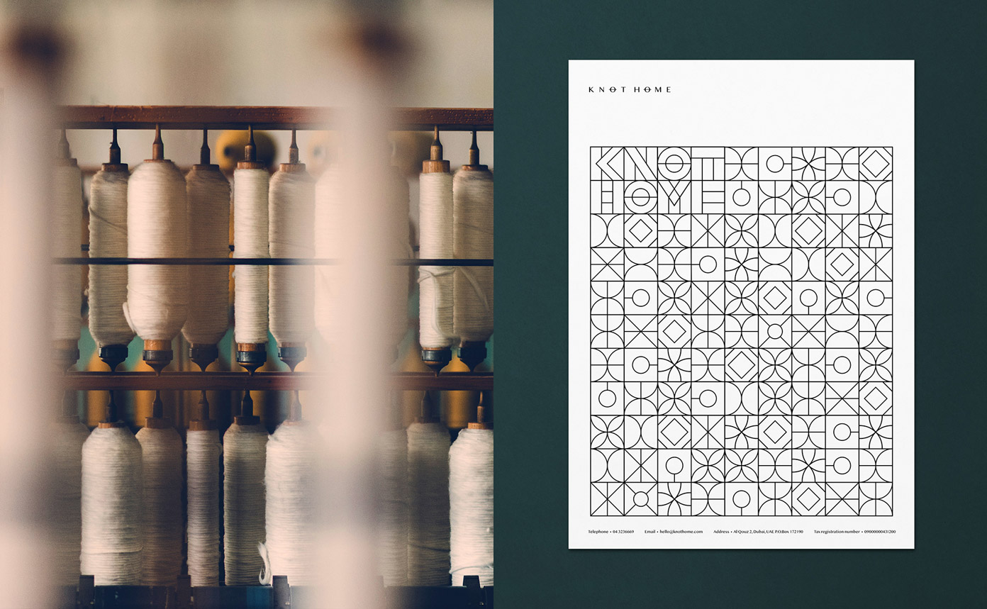 KNOT HOME branding by Tank Design