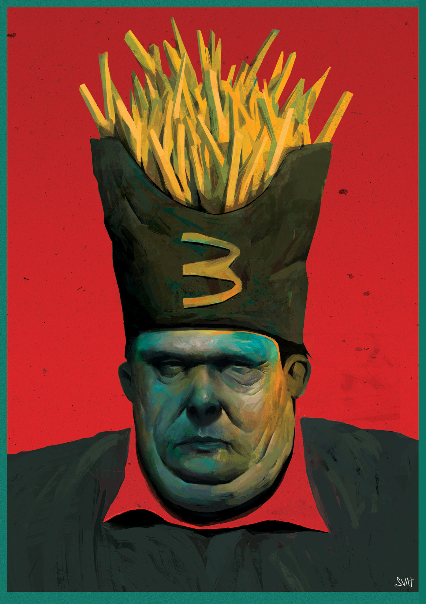 Editorial illustration by Kacper Swat