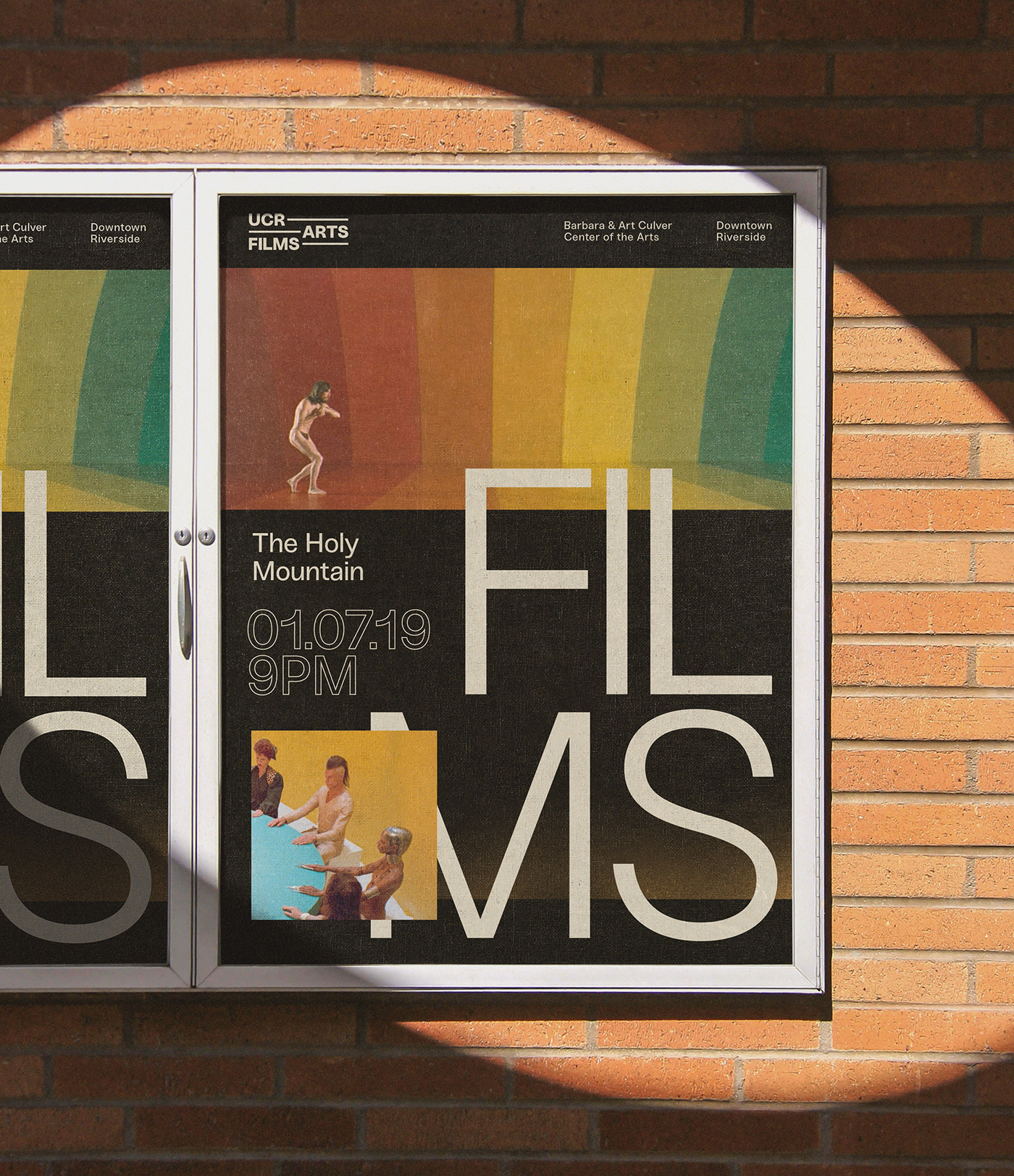 Rebranding by Forth + Back of the visual identity for the art museum and cultural center, UCR ARTS.