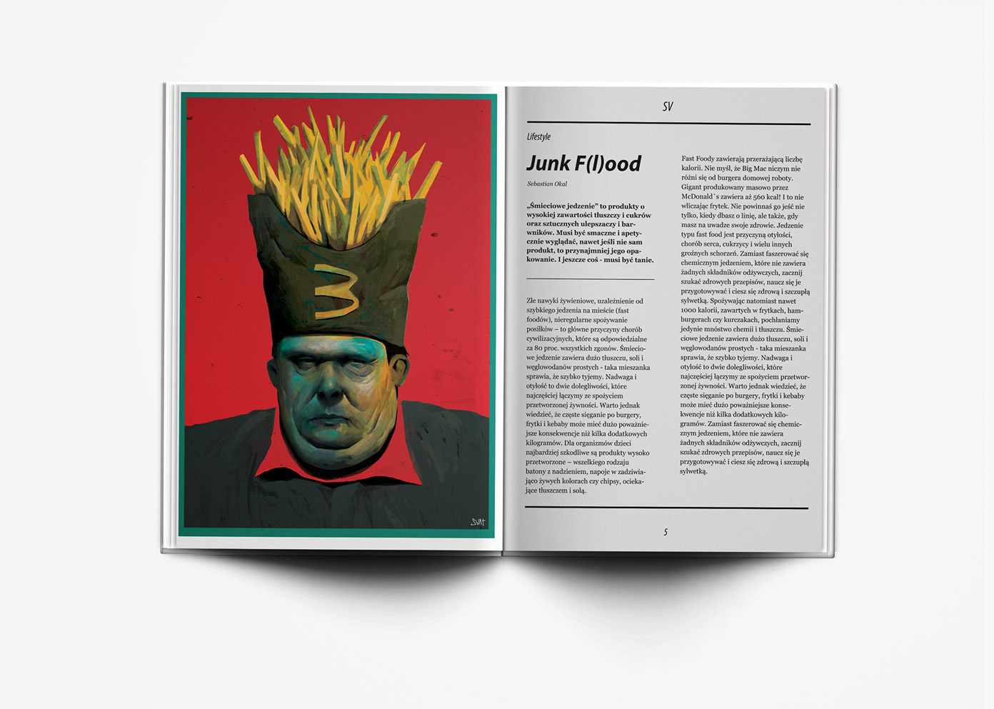 Editorial illustration by Kacper Swat